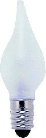 Candle-shaped incandescent lamp 1.8 W 24 V 57097