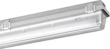 Watertight luminaire Fluorescent lamp D=26 mm G13 1 161000020