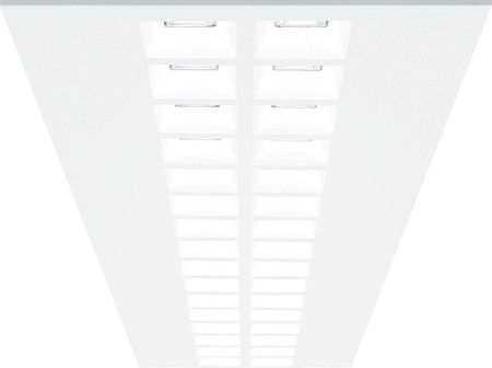 Recessed mounted ceiling- and wall luminaire LED 42925626