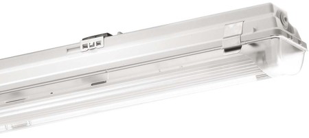 Watertight luminaire Fluorescent lamp D=26 mm G13 2 1251273