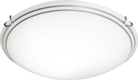 Surface mounted ceiling- and wall luminaire E27 592511