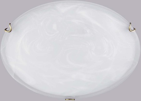 Surface mounted ceiling- and wall luminaire  592031