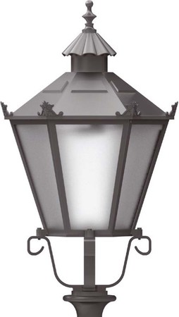 Luminaire for streets and places Post-top E27 5.706.2032.06HLK1