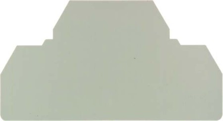 Endplate and partition plate for terminal block Beige 1933790000