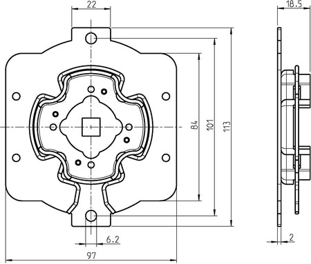 Accessories for gate-/roller-blind drive Other 94401507