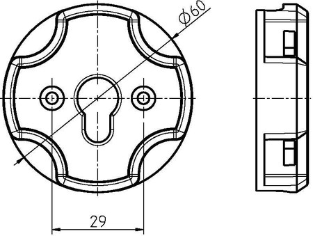 Accessories for gate-/roller-blind drive Other 94401500