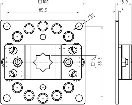 Accessories for gate-/roller-blind drive Other 94401614