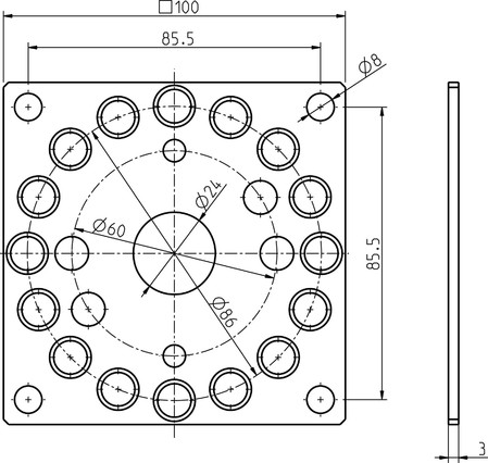 Accessories for gate-/roller-blind drive Other 94401616