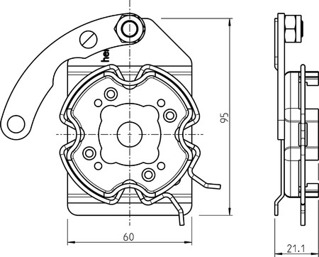 Accessories for gate-/roller-blind drive Other 9440 15 17