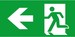 Pictogram for emergency luminaire Escape route 4 0071 354 512