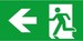 Pictogram for emergency luminaire Escape route 4 0071 354 535