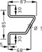 Mechanical accessories for luminaires Steel 2 2480 000 122