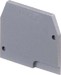 Endplate and partition plate for terminal block  1SNA118368R1600