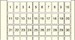 Labelling for terminal block Numbers 6 mm 1SNA232030R2500