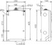 Fuse enclosure Knife blade fuse (NH) 100 A HS434C