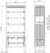 Busbar housing Plastic SF100B