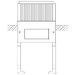 Base/base element (switchgear cabinet)  SX004