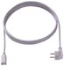 Power cord Earthed plug, angled 3 353.985