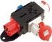 CEE socket outlet combination 1x16A5p400V 1x32A5p400V 349.007
