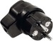 Plug with protective contact (SCHUKO) Rubber 919.171