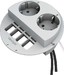 Pre-wired mounting box power current 2-fold 924.4009
