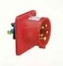 CEE plug for mounting on machines and equipment 16 A 3 28001