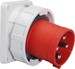 CEE plug for mounting on machines and equipment 125 A 4 2740