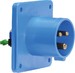 CEE plug for mounting on machines and equipment 32 A 3 28010