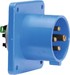 CEE plug for mounting on machines and equipment 32 A 4 28011
