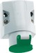 CEE socket outlet Surface mounted (plaster) 16 A 413