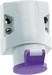 CEE socket outlet Surface mounted (plaster) 16 A 416