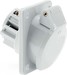 Panel-mounted CEE socket outlet 16 A 2 421