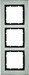 Cover frame for domestic switching devices 3 Horizontal 10233606