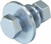 Hexagon head bolt Steel Other Hot dip galvanized 3164020