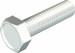 Hexagon head bolt Stainless steel Untreated 3156067