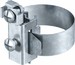 Earthing pipe clamp 8 mm Stainless steel V2A 5057507