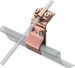Connection clamp for lightning protection Gutter clamp 5316170