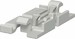 Cable clip for installation duct 60 mm Fixed 6022995