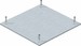 Mounting cover for underfloor draw-in box 189.5 mm 7400780