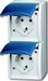 Socket outlet Protective contact 2 2084-0-0719