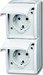 Socket outlet Protective contact 2 2084-0-0710