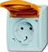 Socket outlet Protective contact 1 2083-0-0820