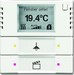 Room temperature controller for bus system  6134-0-0328