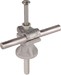 Conductor holder for lightning protection 6-10 mm round 250000