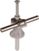 Conductor holder for lightning protection 6-10 mm round 250001
