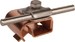 Connection clamp for lightning protection Gutter clamp 339167