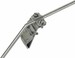 Connection clamp for lightning protection Gutter clamp 338009