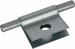 Connection clamp for lightning protection Clamping shoe 345008