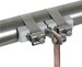 Tube earthing clamp for lightning protection  540805