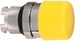 Front element for mushroom push-button Yellow Round ZB4BC54